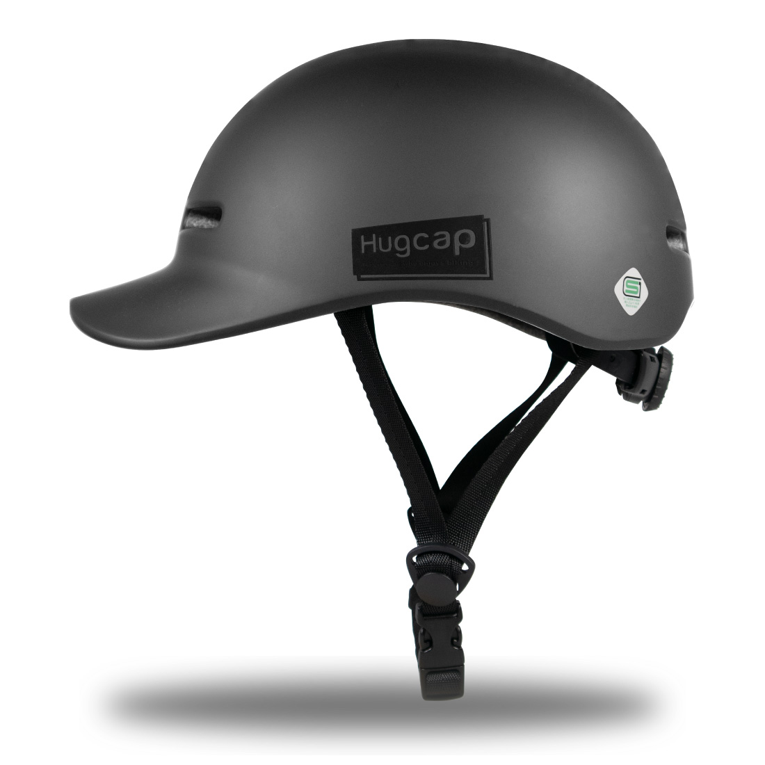 Hugcap 自転車 ヘルメット SG規格 大人 子ども 兼用 【超硬質ABS素材】 ハグキャップ 学生 通学 通勤 キャップ型 帽子型 SG サイズ調節可能｜arch-global｜02