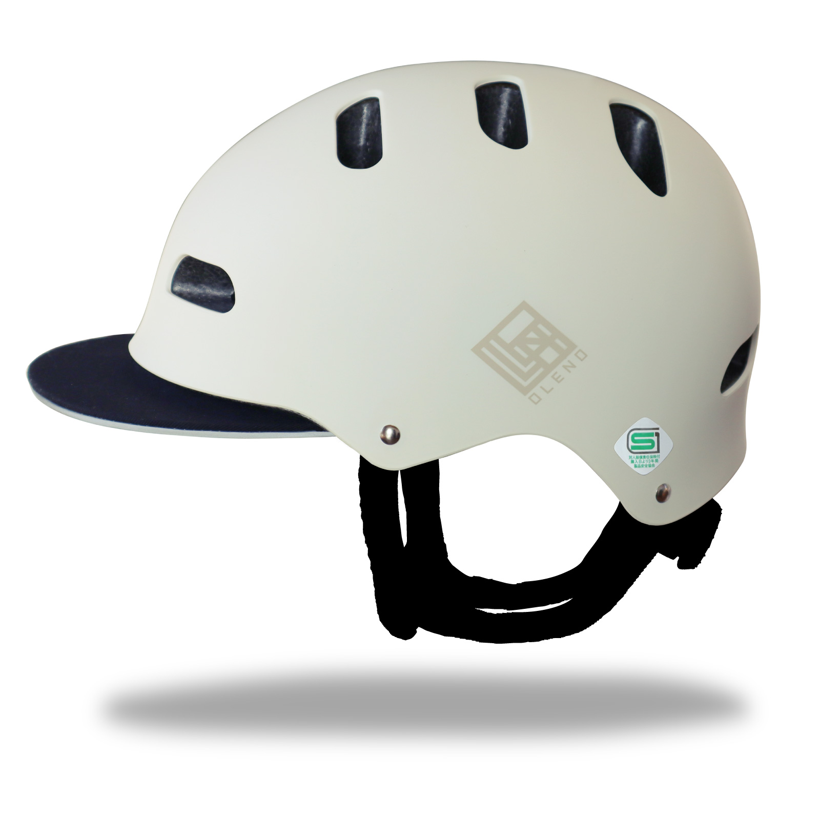 【SG規格】自転車 ヘルメットOLENO 大人用 【超硬質ABS素材】M/Lサイズ オレノ 通学 通勤 男女兼用 キャップ型 帽子型 SG サイズ調節可能 |  | 03