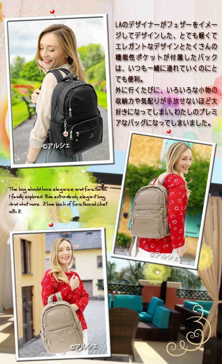 シニアファッション リュックサック 縦型 サイズ レディース バックバッグ 海外旅行一泊旅行2泊3日用 防犯超軽量 軽い ナイロン Bnun 1907 人気トレンド Testing Decorporate Ca