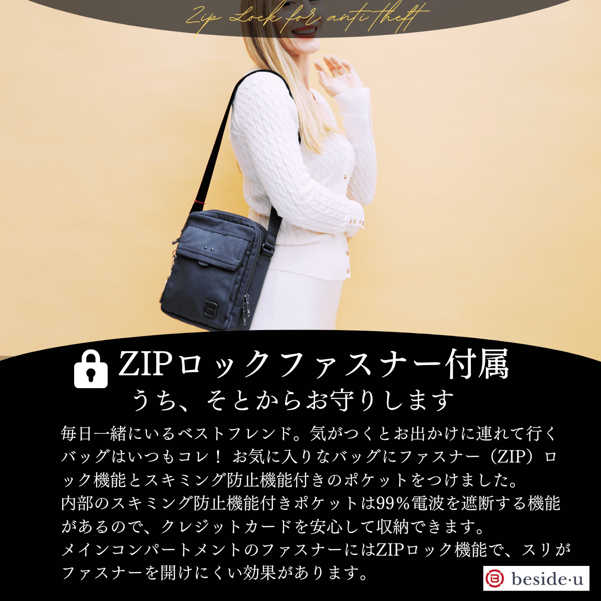 ショルダーバッグ 縦型 斜めがけ 男女兼用 レディースバッグ
