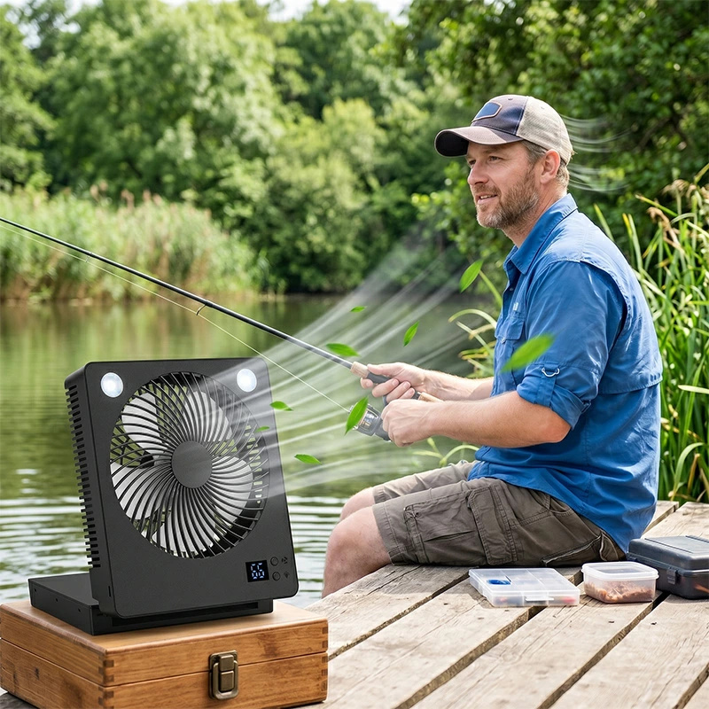 2026新登場！分離型ソーラーパネル】ソーラー扇風機 屋外 6000mAh大