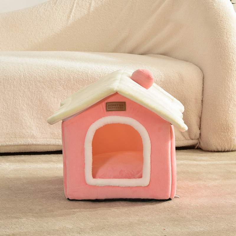 ペットハウス 猫ハウス 犬ハウス ドーム型 猫ベット 室内用 冬水