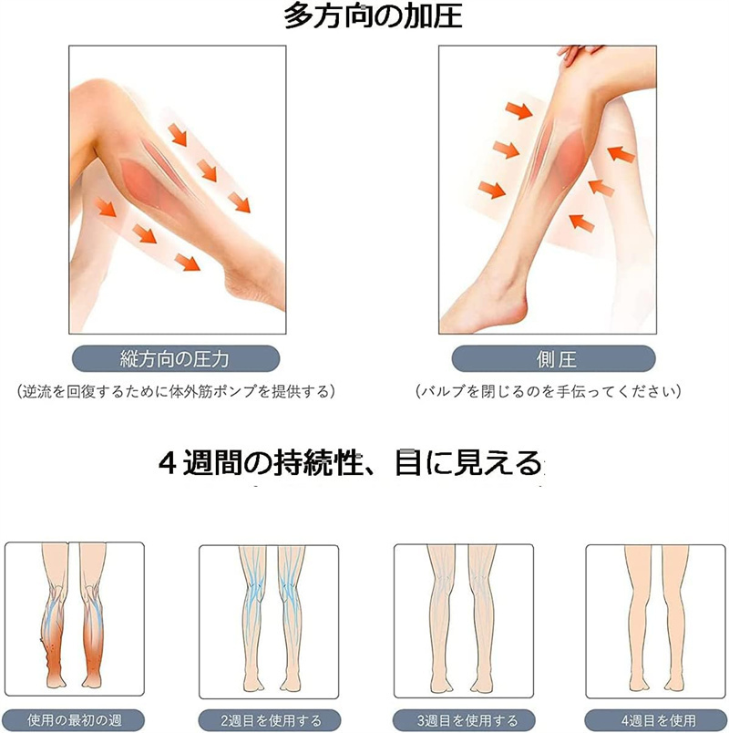 最新第五代】マッサージ器 ふくらはぎ EMS温熱 マッサージ機 レッグ