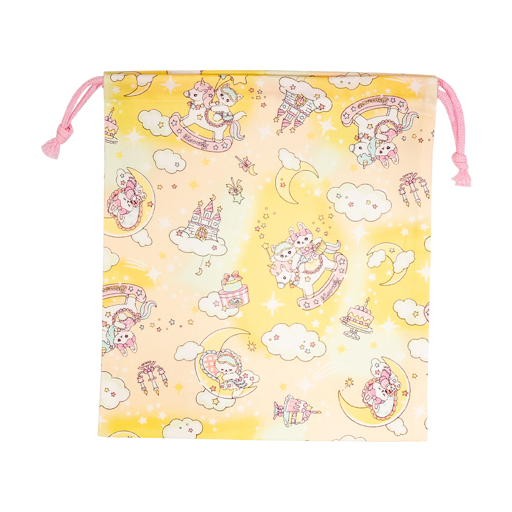 絵本袋　体育袋　給食袋　お道具袋 巾着袋 中 給食袋 体操着袋 体操服入れ お着替え袋 入園 入学 保育園