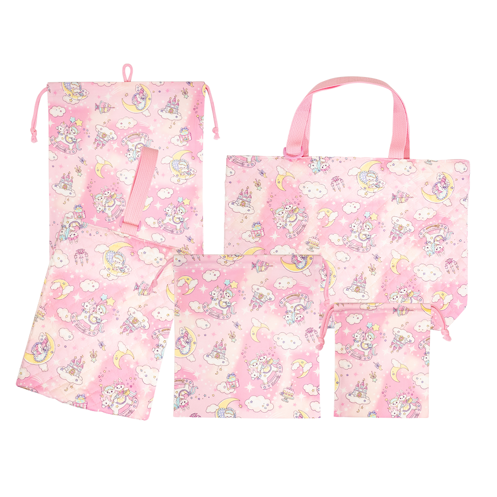 ユニコーン レッスンバック 上履き袋 体操着袋 給食袋 セット 女子 楽天市場】入園入学5点セット 入園入学セット レッスンバッグ 手提げ