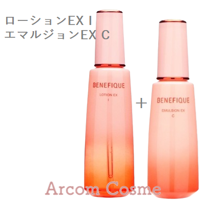 【化粧水+乳液セット】資生堂 ベネフィーク ローションEX I・II・III 200mL + エマルジョンEX C・I・II 150mL(化粧水・乳液) SHISEIDO 国内正規品 | SHISEIDO | 01