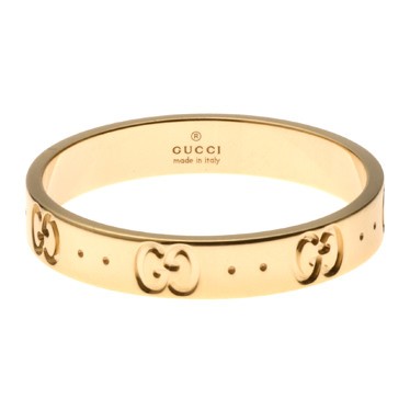 Gucci イエローゴールド 並行輸入品 ユニセックス グッチ イエローゴールド リング メンズ Gucci レディース