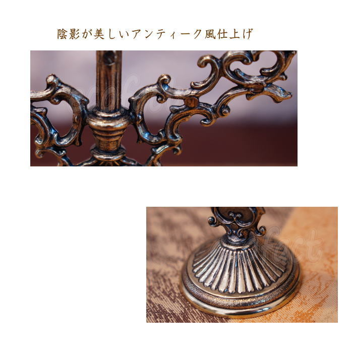 3灯ザマックミニ キャンドルホルダー キャンドルスタンド 燭台