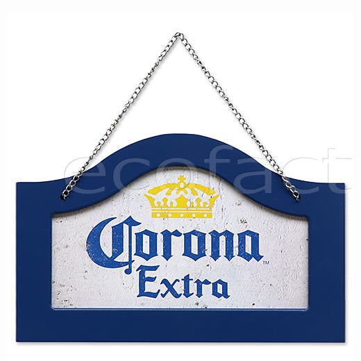 コロナビール エクストラ CORONA EXTRA アーチ ウッドサインプレート