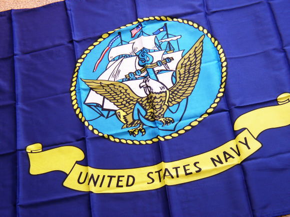 フラッグ 旗 タペストリー 米軍 ミリタリー (US NAVY) 85x150cm ARMY