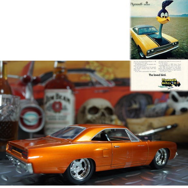 jada toys 1/24 ワイリーコヨーテ ＆ プリムス ロードランナー jada toys 1/24 ワイリーコヨーテ ＆ プリムス ロードランナー
