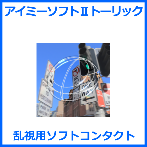 乱視用ソフトコンタクト（長期装用型）