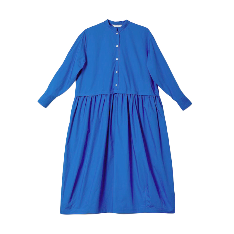 SETTO SHIRT ONE-PIECE SKIRT STOP0005 セット シャツワンピース スカート 長袖 スーピマコットン 60sタイプライタークロス 日本製 2024AW