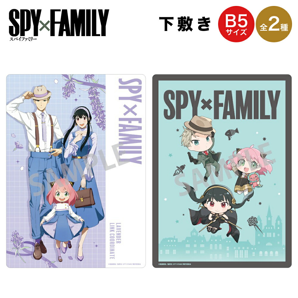 SPY×FAMILY グッズ 下敷き B5 カミオジャパン B5サイズ 下敷 下じき スパイファミリー スパイ ファミリー SPYFAMILY 文房具  筆記用具 アニメ 漫画 コミック :spy-kamiosj:ARIAT - 通販 - Yahoo!ショッピング