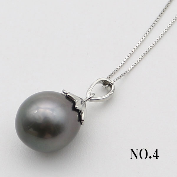 真珠 パール ペンダント 黒蝶真珠 12mm シルバー パールペンダント