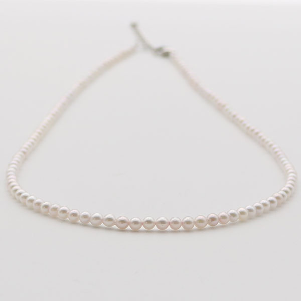真珠 パール ネックレス あこや真珠 パールネックレス 3mm-3.5mm