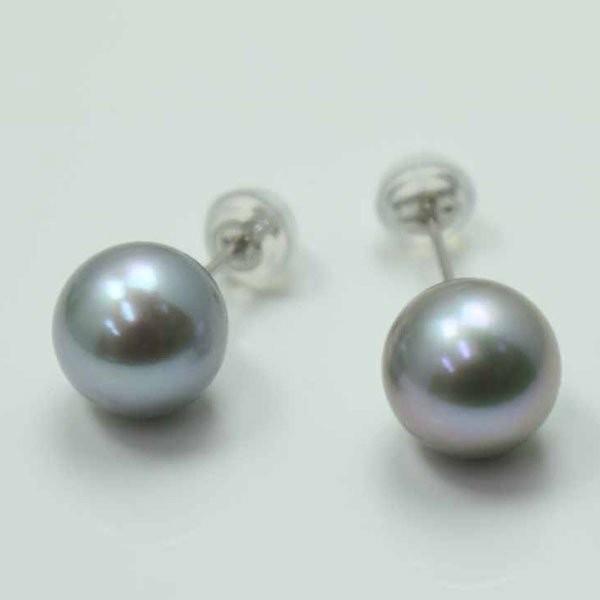 真珠 ピアス イヤリング パール ペアー ルース あこや真珠 アコヤ本
