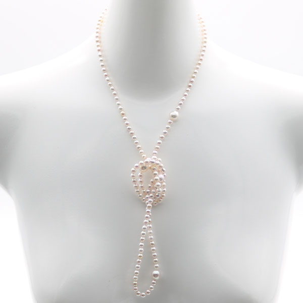 真珠 パール ロング ネックレス あこや真珠 パールネックレス 8.5mm 