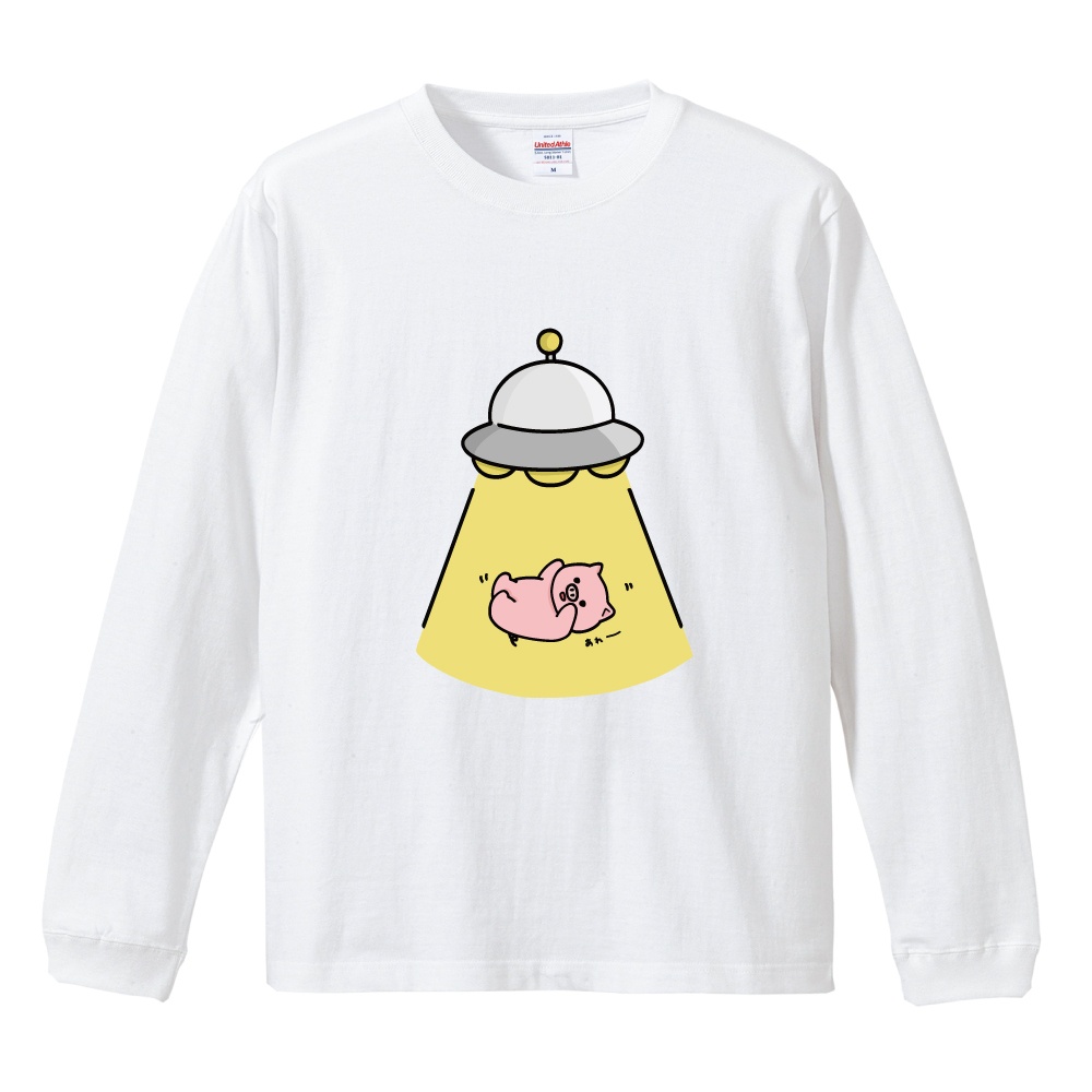 おもしろTシャツ イラスト 長袖 ネタTシャツ 長袖tシャツ メンズ