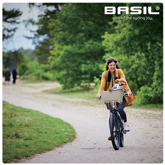 BASIL バジル BUDDY バディー ドッグ フロントバスケット 前かご 自転車 送料無料 一部地域は除く