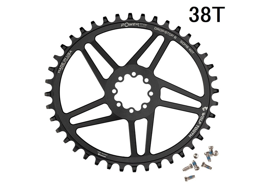 Wolf Tooth ウルフトゥース Elliptical Direct Mount Chainring for SRAM 8-Bolt 38T  チェーンリング 自転車 ゆうパケット/ネコポス送料無料 : fk-0810006806076 : アリスサイクル Yahoo!店 - 通販 -  Yahoo!ショッピング