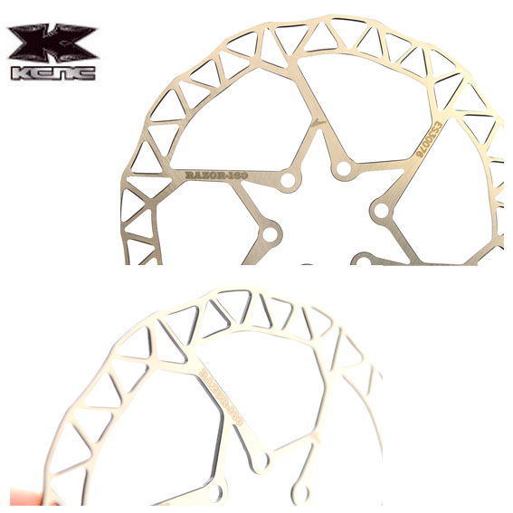 KCNC レザーローター ディスクブレーキ 140mm 自転車 - 通販 - www