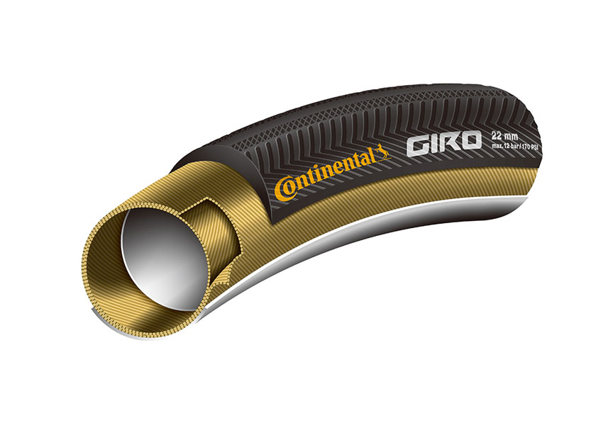 2本セット Continental タイヤ GIRO Tubular 28x22mm black ジロ