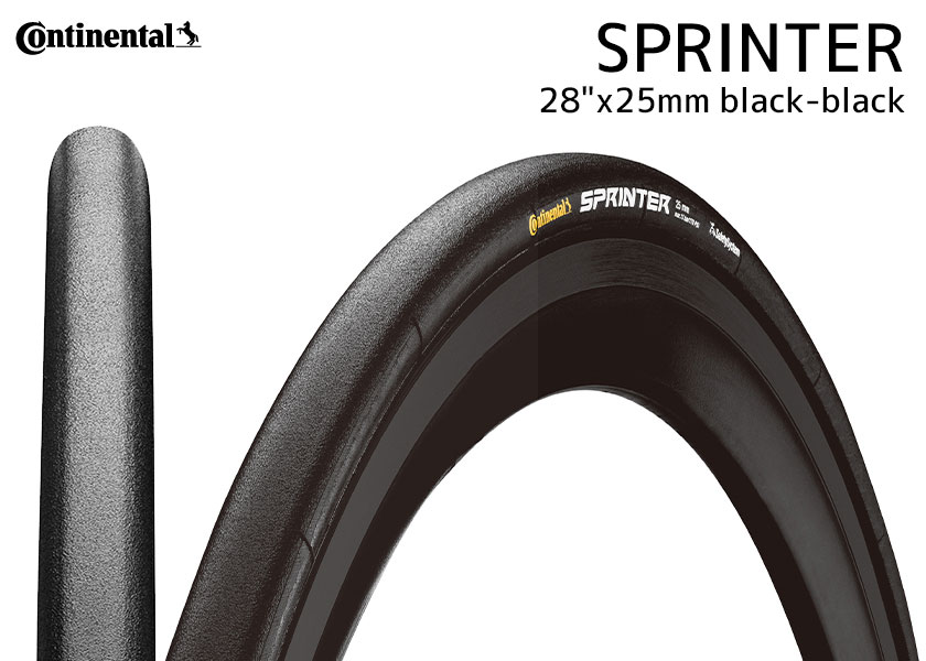 Continental タイヤ SPRINTER 28x25mm black-black スプリンター