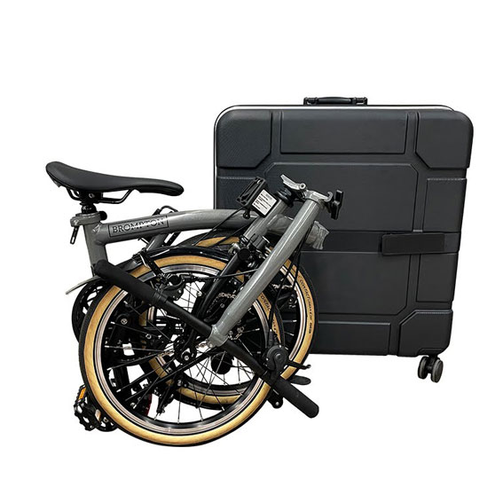 BROMPTON ブロンプトン B&W foldon case with 4 wheels ハードケース 輸行用 自転車 送料無料 一部地域は除く :  mz-4031541727893 : アリスサイクル Yahoo!店 - 通販 - Yahoo!ショッピング