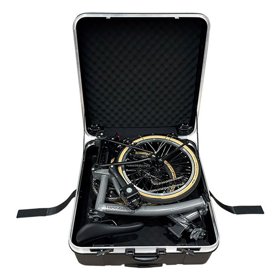 BROMPTON ブロンプトン B&W foldon case with 4 wheels ハードケース 輸行用 自転車 送料無料 一部地域は除く :  mz-4031541727893 : アリスサイクル Yahoo!店 - 通販 - Yahoo!ショッピング