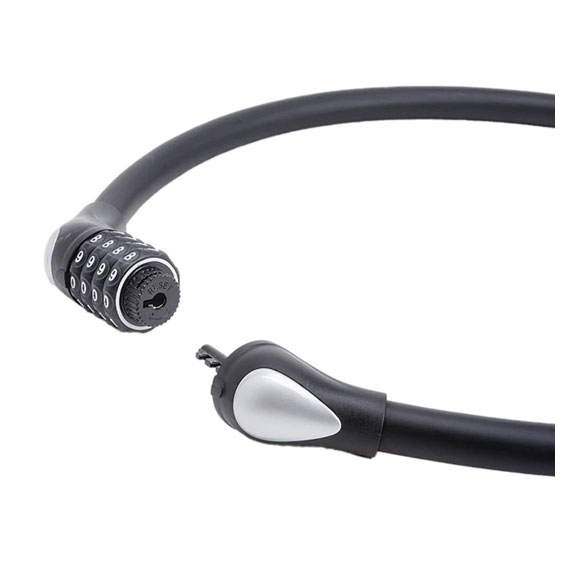 サギサカ 43376 極太ダイヤルロック 90cm ブラック 頑丈 自転車 送料