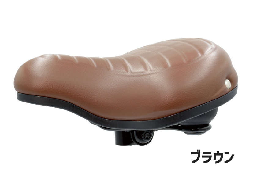 ノグチ NOGUCHI 大型鋲付きサドル TTZ-015X 自転車 送料無料 一