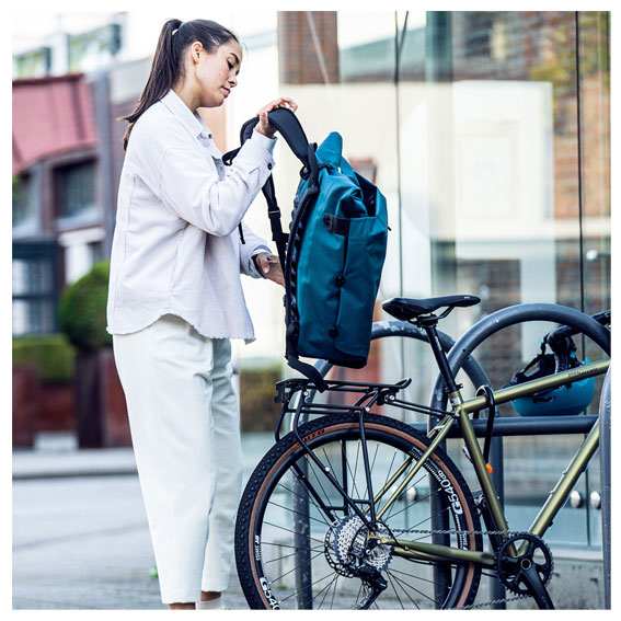 ORTLIEB ヴァリオ QL2.1 26L バックパック リバーシブル A4サイズ 収納