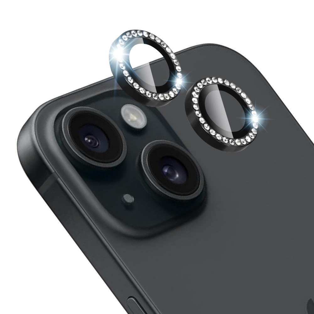 アイフォン16 カメラ保護 アイフォン15 カメラカバー 14 13 pro max mini 16plus カメラ レンズ 保護 キラキラ ラインストーン レンズフィルム シズカウィル | シズカウィル | 03