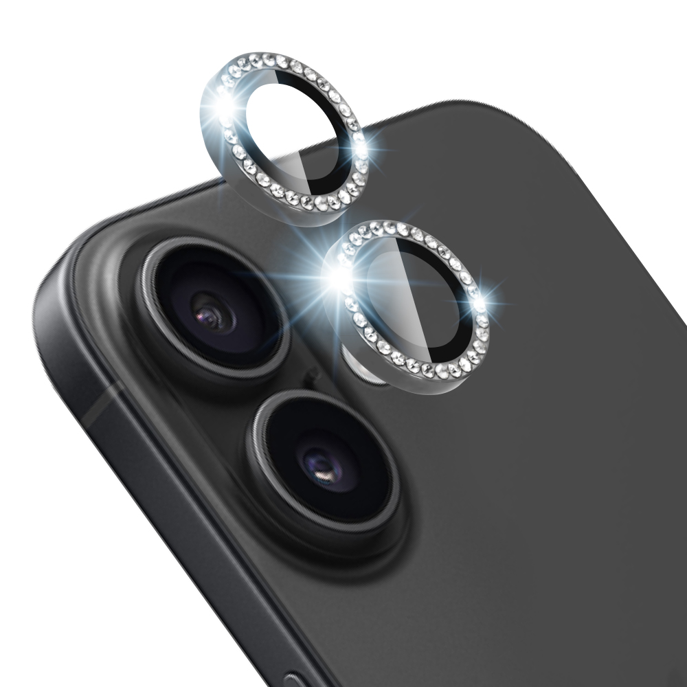 アイフォン16 カメラ保護 アイフォン15 カメラカバー 14 13 pro max mini 16plus カメラ レンズ 保護 キラキラ ラインストーン レンズフィルム シズカウィル | シズカウィル | 01