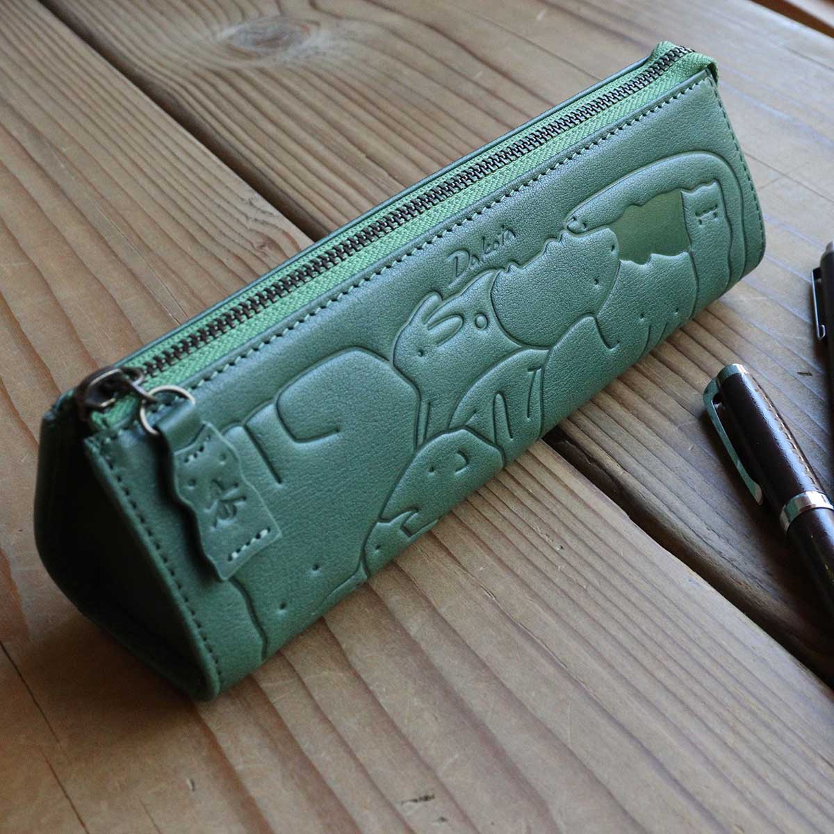 Dakota レザー ペンケース、ボールペン ダコタ Dakota ペンケース 革