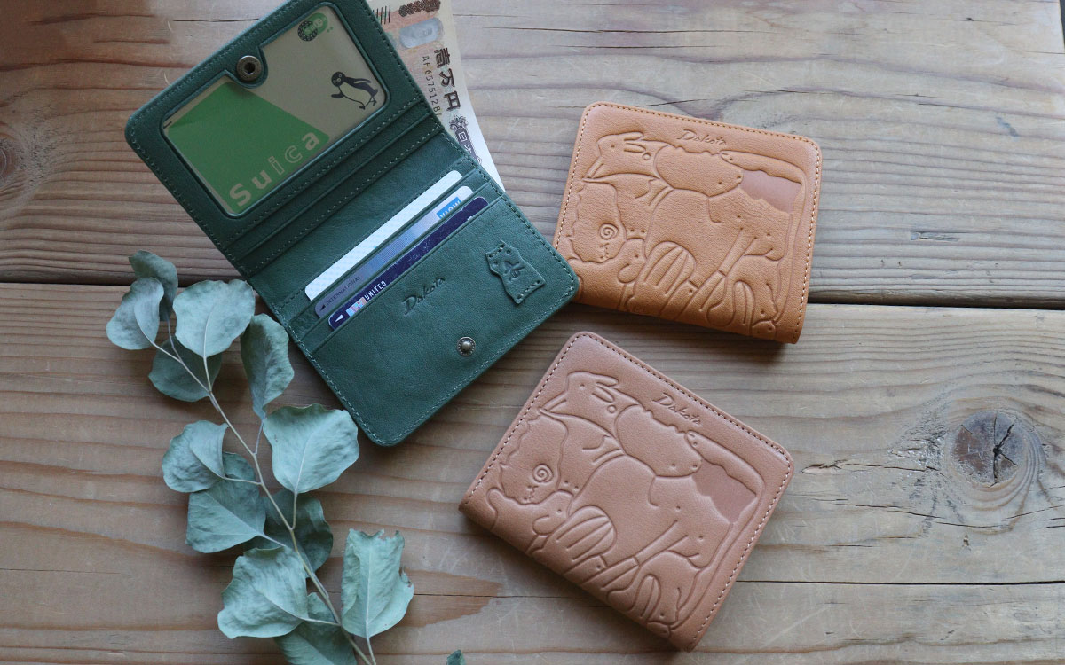 Dakota（ダコタ） 二つ折り財布 薄型 コンパクト 小銭入れなし