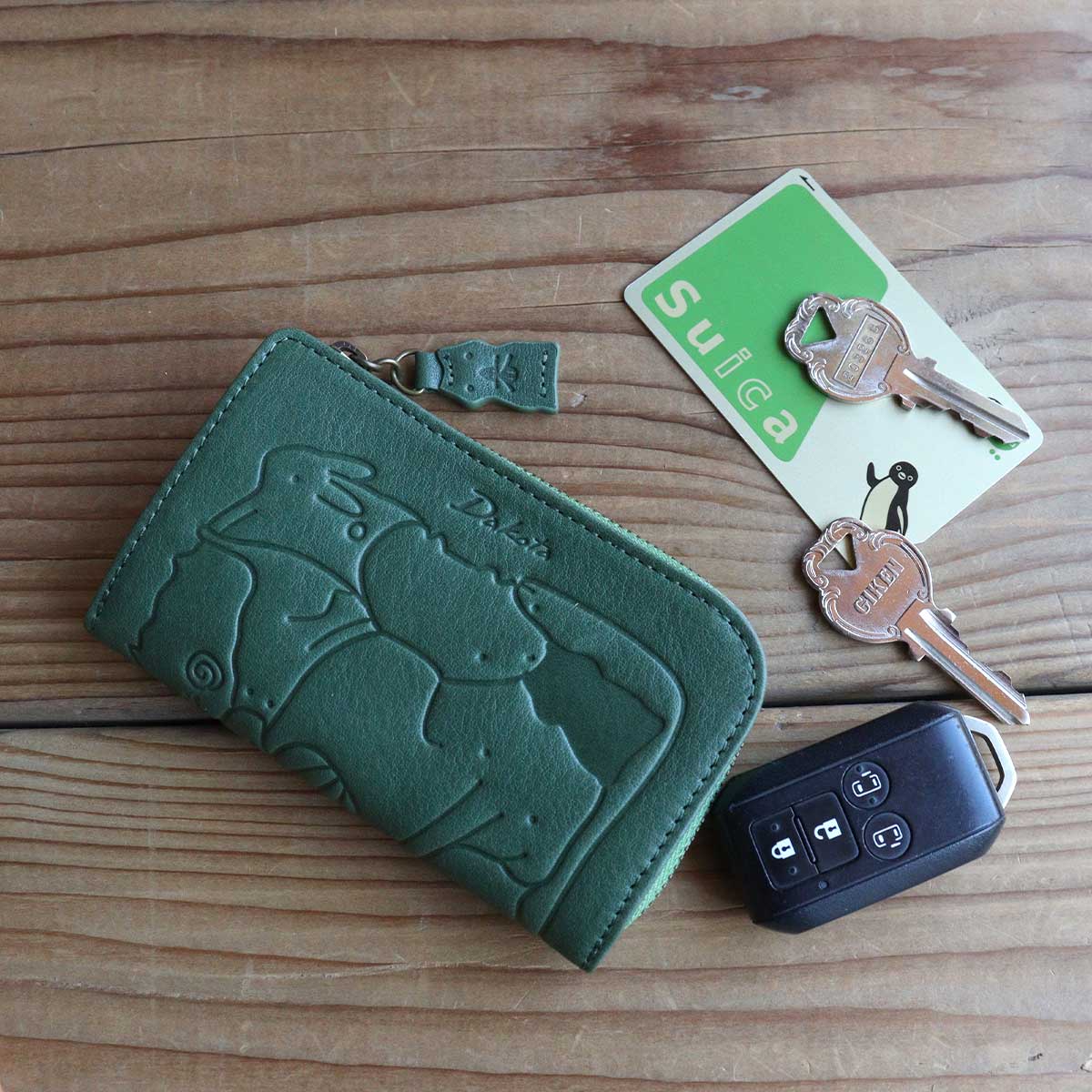 Dakota（ダコタ） キーケース 小銭入れ付き ミニ財布 かわいいアニマル