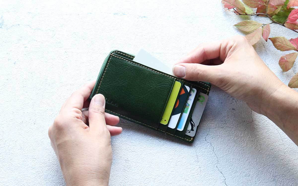 Dakota ミニ財布 カードケース ミニマム ダコタ トリコローレ