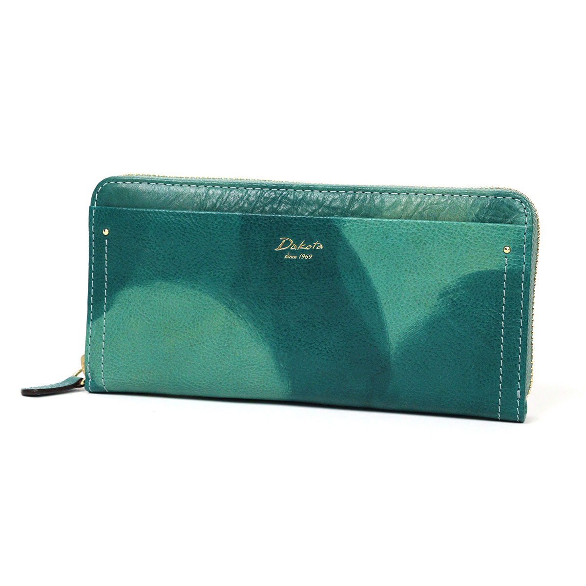 Dakota（ダコタ） 長財布 ラウンドファスナー グラデーション アート