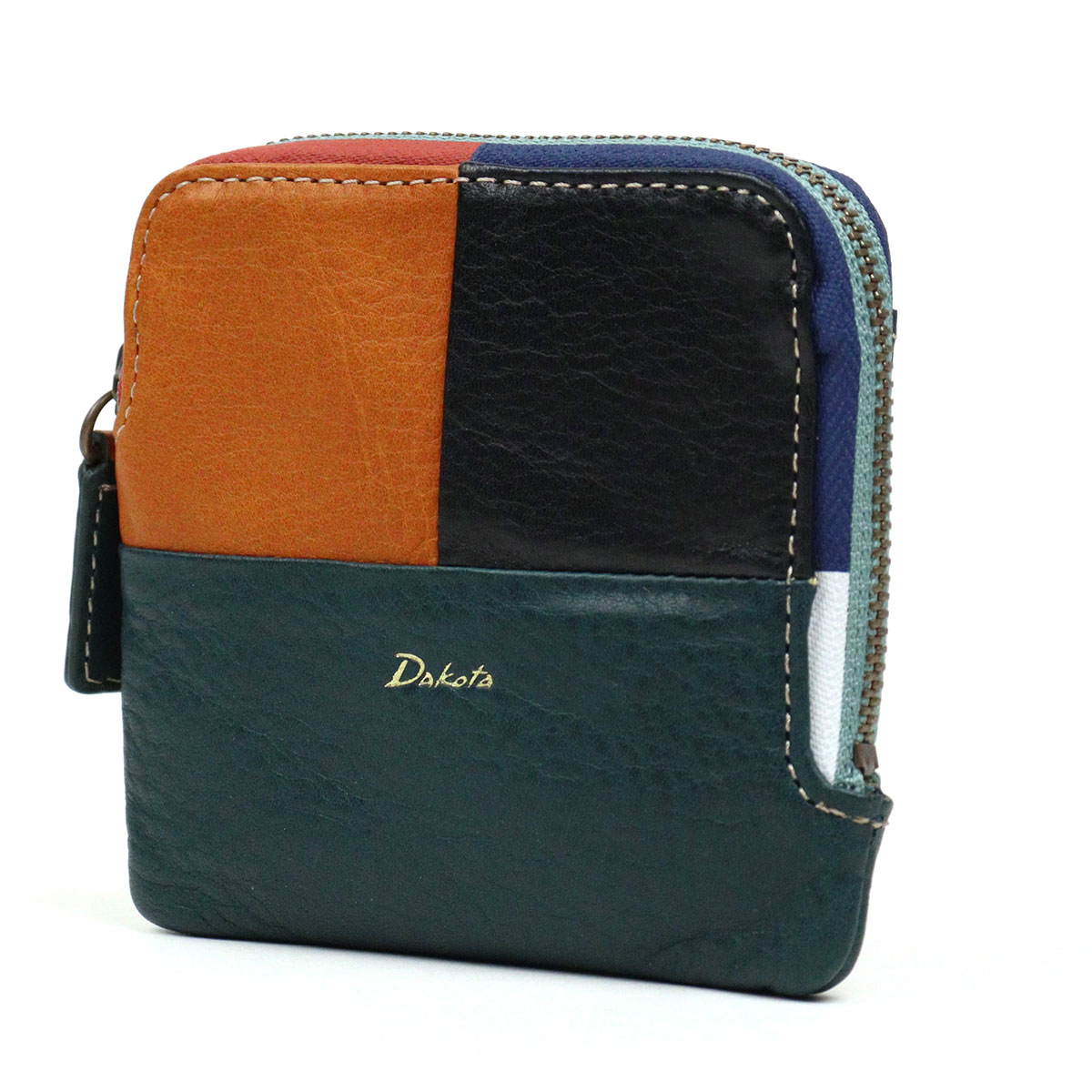 Dakota（ダコタ） ミニ財布 コンパクト 薄型 マルチケース パッチ