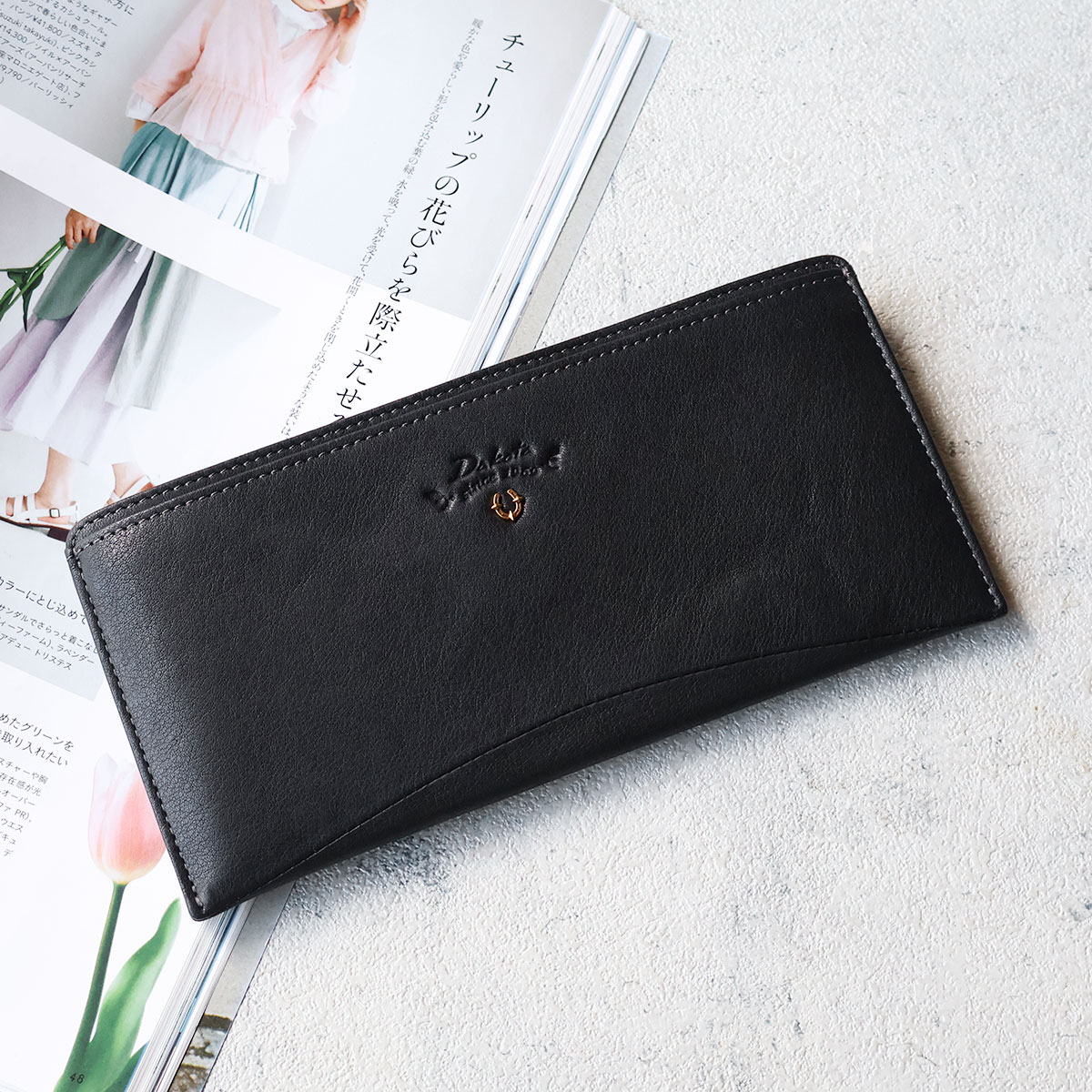 Dakota（ダコタ） 長財布 薄型 馬蹄 軽量 ふっくら BEST OF MORRIS