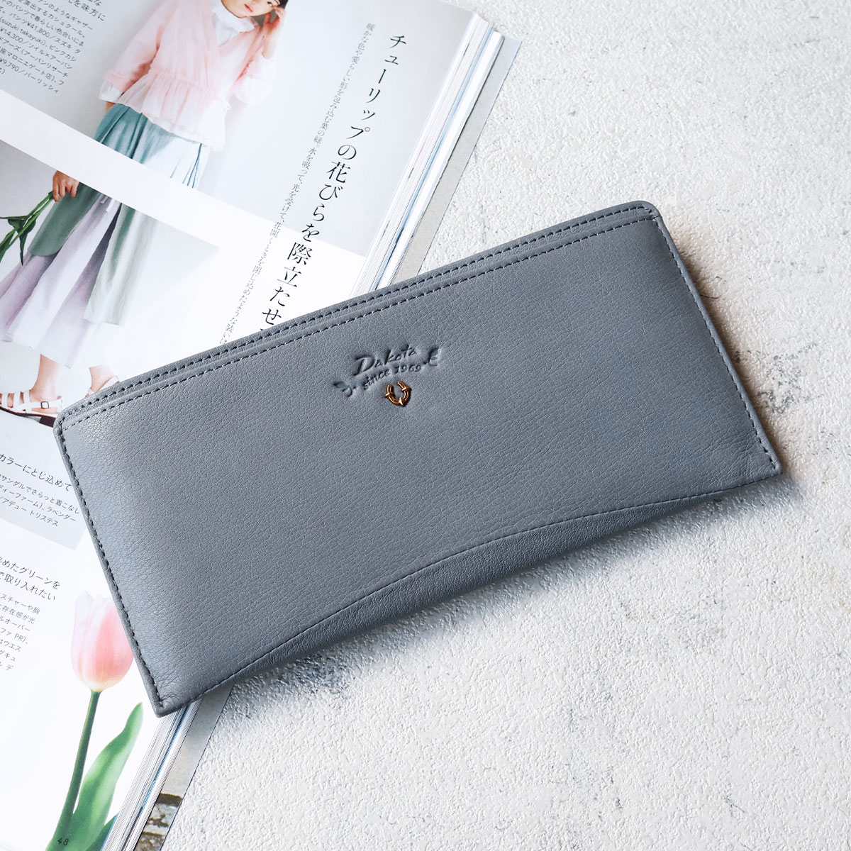 Dakota（ダコタ） 長財布 薄型 馬蹄 軽量 ふっくら BEST OF MORRIS