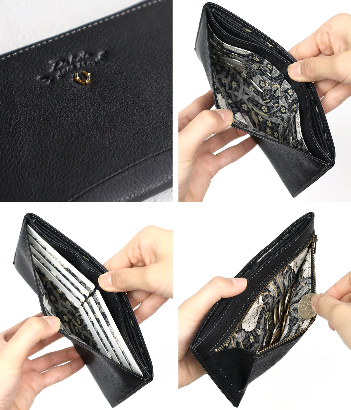 Dakota（ダコタ） 長財布 薄型 馬蹄 軽量 ふっくら BEST OF MORRIS