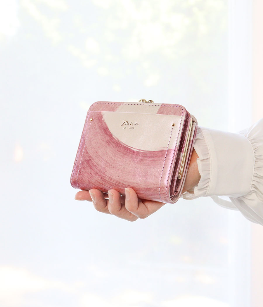 Dakota 二つ折り財布 がま口小銭入れ 限定カラー グラデーション Dakota 二つ折り財布 がま口小銭入れ 限定カラー グラデーション