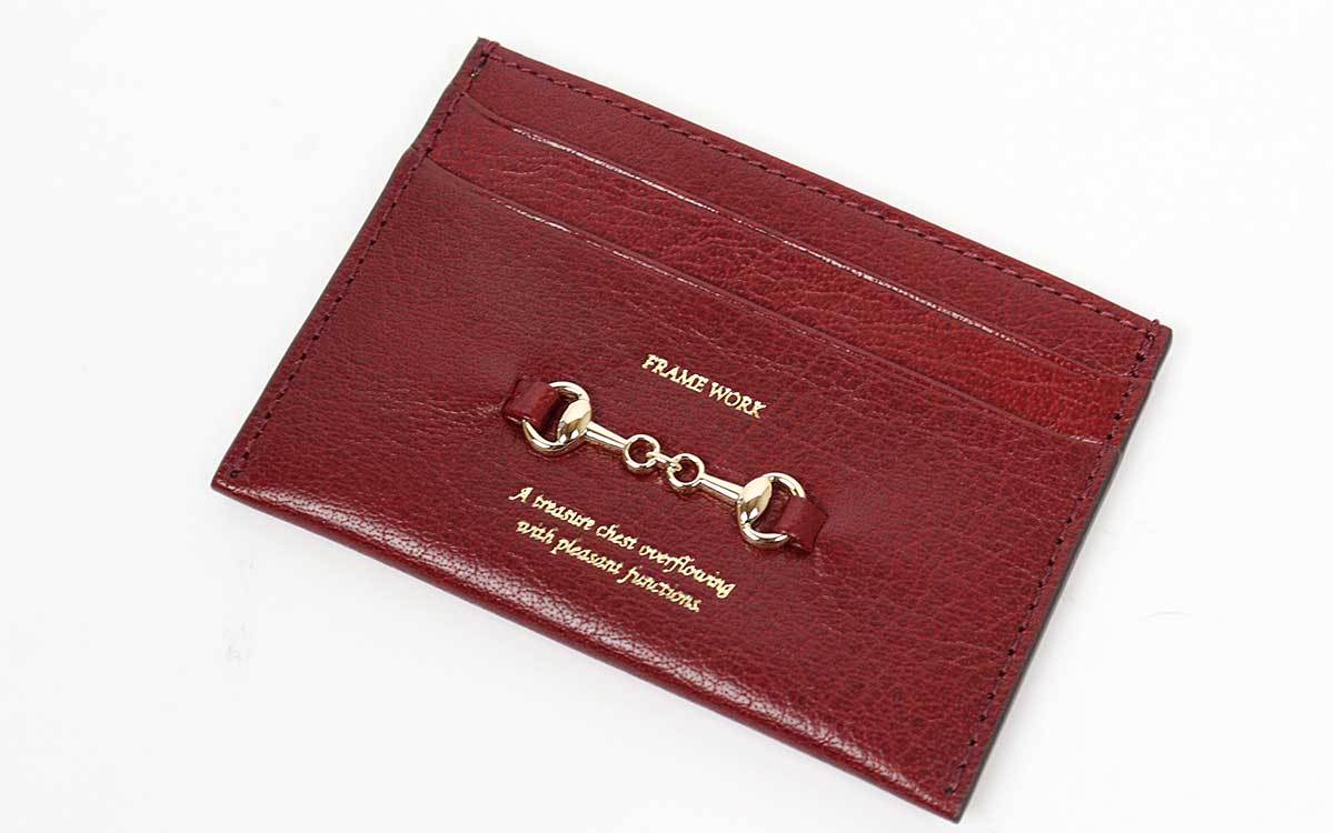 FRAMeWORK（フレームワーク） カードケース 長財布 ビット イタリア製