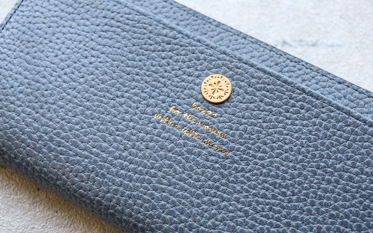 財布　長財布　革 box21 長財布 L字ファスナー ボックス オーガナイズシリーズ 牛革 本革