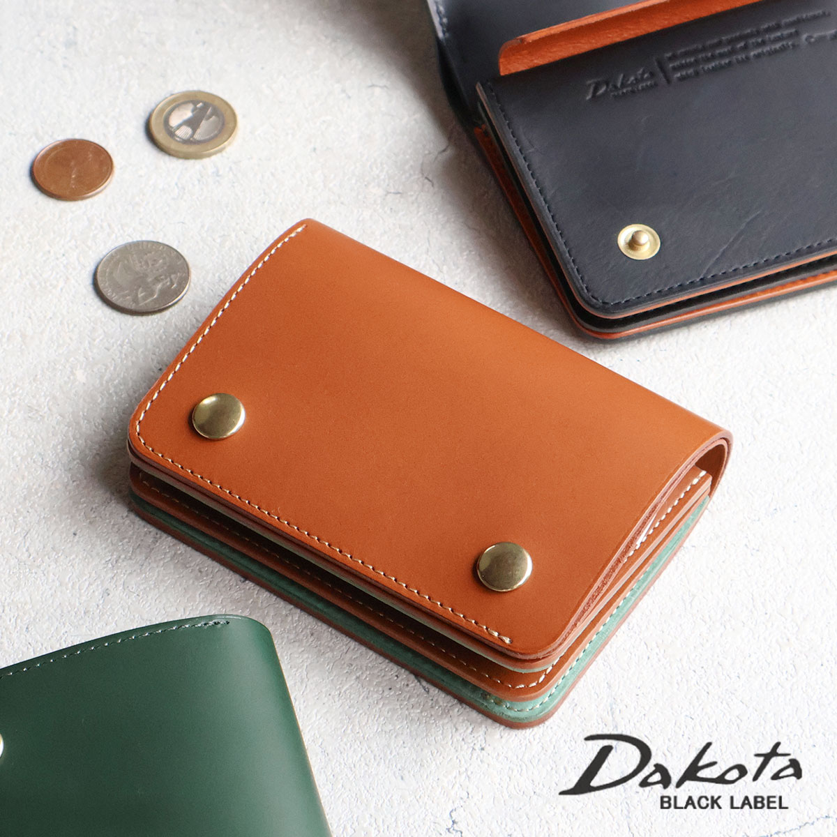 ​【名作アーカイブ】Johnbull 多ボタン グレンチェック ラペルドJK Dakota（ダコタ） 二つ折り財布 経年変化 トラッカーウォレット ホック