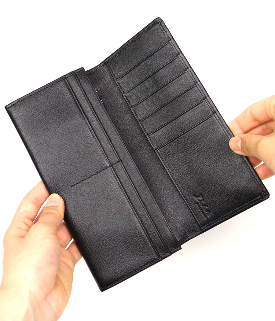 送料無料　BLACK LABEL　新品未使用 Dakota BLACK LABEL ダコタ ブラックレーベル リバーV 小銭入れ付き長