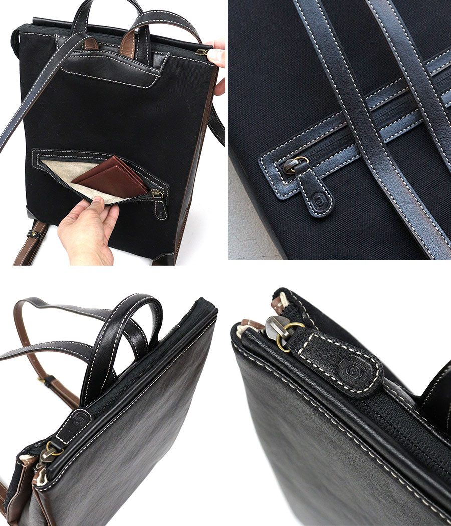 タグ付き　新品　未使用　Dakota ダコタ　リュック　牛革 Dakota（ダコタ） リュック A4 スクエア レッタンゴロ 牛革 本革